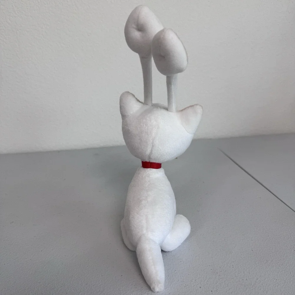 Vintage Neopets White Aisha 8.5in Plush Limited Edition Toy 2002